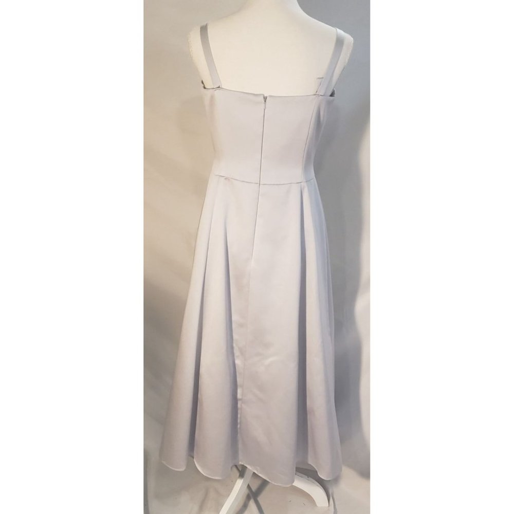 David's Bridal Michelangelo Prom Bridesmaid Dress Sz 12 - Picture 7 of 11